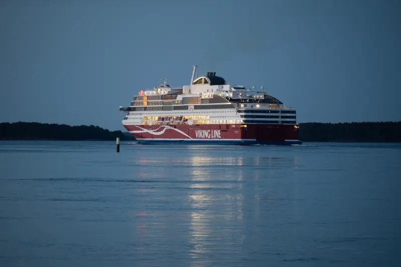 Stark avslutning och nytt fraktrekord för Viking Line
