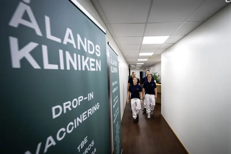 LR anlitar Ålandskliniken