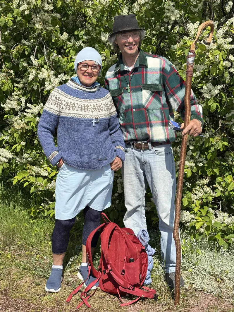 I kyrkvandringen delas ett stycke liv