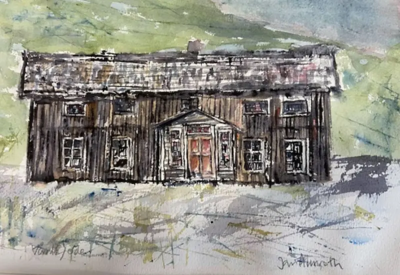 Jan Almroth visar vackra ödehus