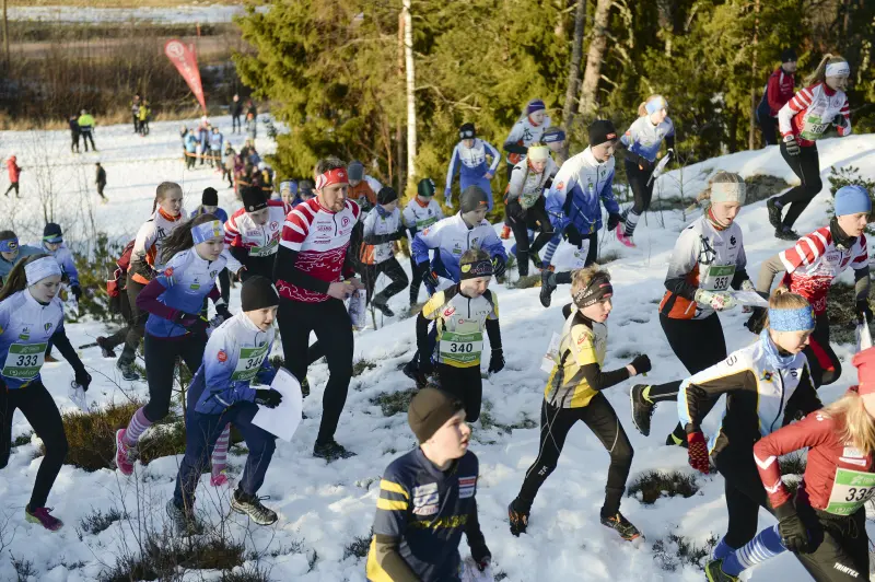 834 orienterare intar Getaskogarna i påsk