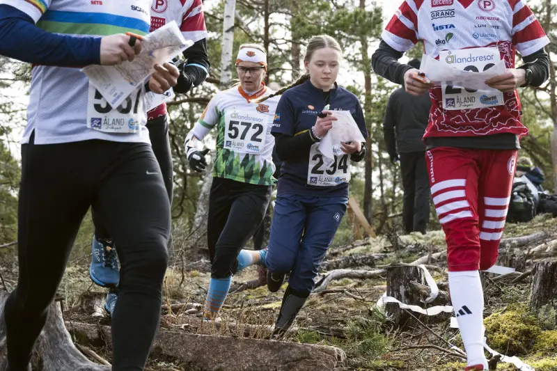 Tv och bildspel: Getabergen lockade till orienteringsfest