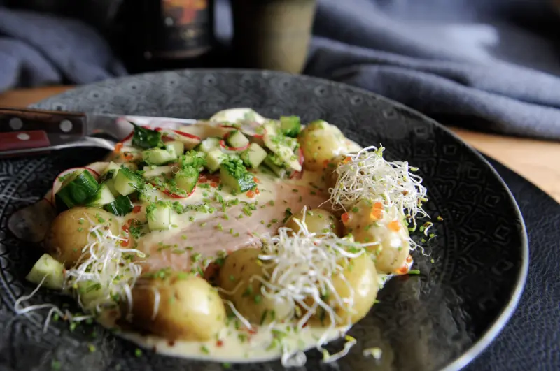 Enkelt och smakrikt med ugnsbakad fisk