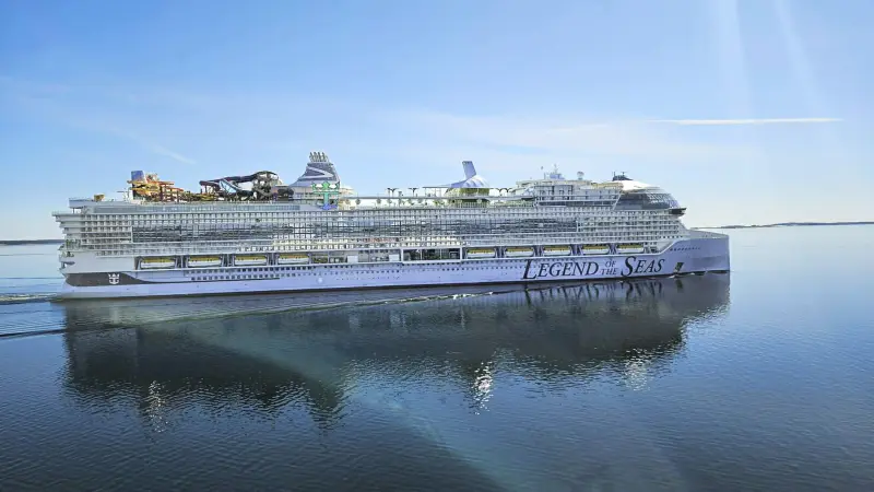 Nu testkörs Legend of the Seas i Östersjön