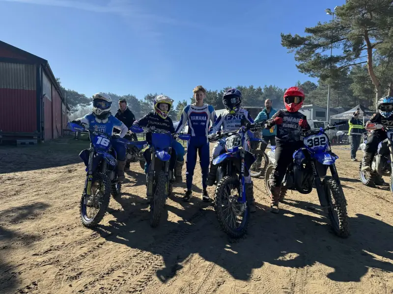 Åländska förare deltog i stort motocrossläger