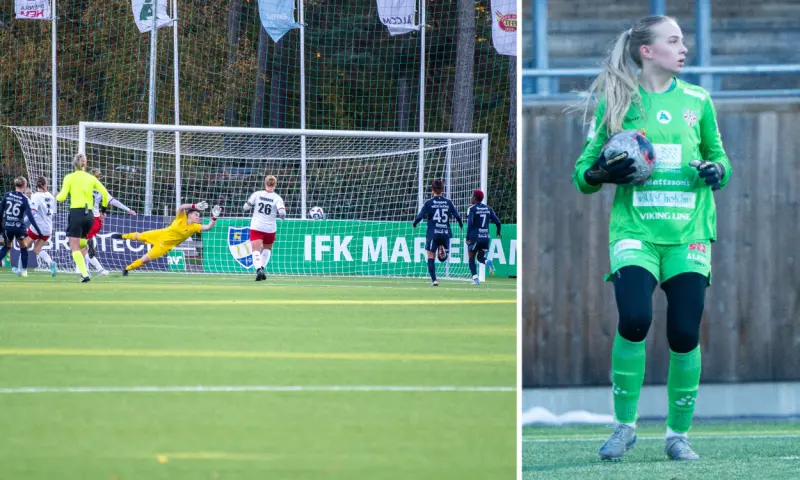 ÅU-målvakten skadad – borta en längre tid