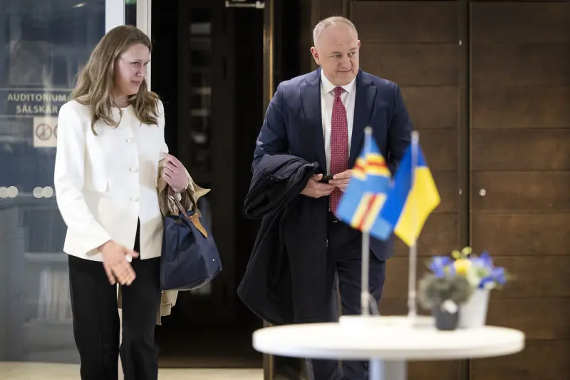 Ukrainas ambassadör på besök: Imponerad och djupt berörd