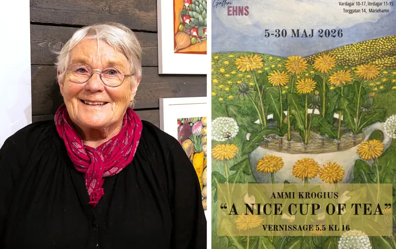 Ammi Krogius ställer ut på Ehns