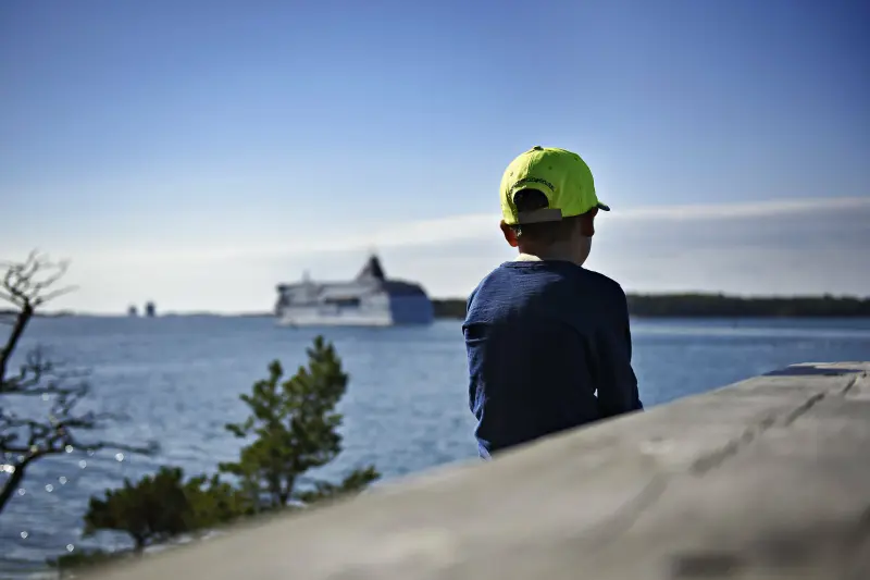 Ob ser ensamkommande barn som ett hot mot Åland