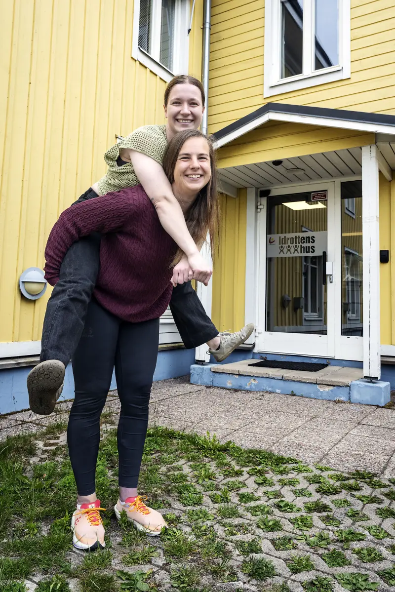Upp och hoppa – Peppi och Lenita ska få Åland i rörelse