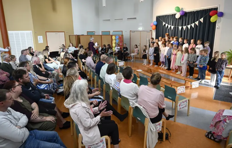 Klassiska skolpsalmen handlar inte om religion