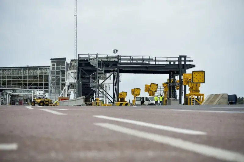 Färre anlöp pressar Mariehamns hamn